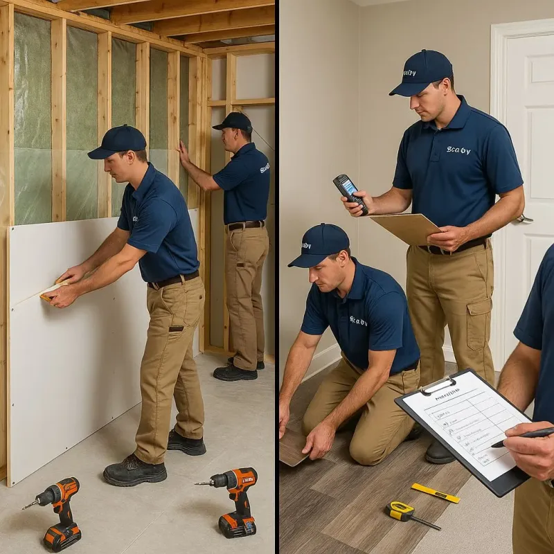 Repairs and Reconstruction process in Salem, NH